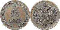 5/10 kr. 1862 A             "R"