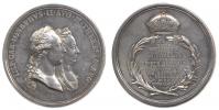 I.N.Wirt - medaile na zlepšení školství v Uhrách 25.6.1780