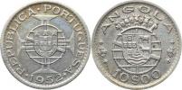 10 Escudos 1952        KM 73        Ag 720  5 g