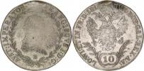 10 kr. 1815 B_stopa po oušku