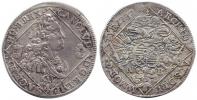 Karel VI. 1711-1740 1/4tolar 1737 NB přerytý letopočet