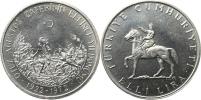 50 Lira 1972 - 50. výr. bitvy u Dumlupinar         KM 901   Ag 83