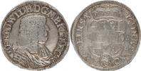2/3 tolaru (Gulden) 1675 IA            KM 447;   Dav. 267     "R"18