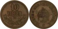10 Fillér 1915 KB - bronzový odražek "RR" 2