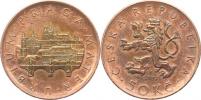 50 Kč 2012 - chyboražba ve středu mince - celá mince poměděná !!