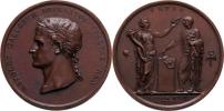 Manfredini - AE medaile na korunovaci v Miláně 1805 -