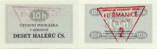 10 Haléřů 1981 - ústavní poukázka