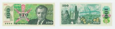 100 Koruna 1989