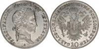 10 kr. 1835 A - FERDINANDVS       "RR"_mír. just.