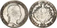 20 kr. 1845 B_zbytky patiny