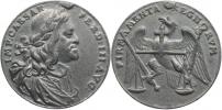Medaile k nastoupení na císařský trůn v roce 1637