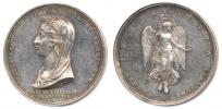 L.Manfredini - medaile na její úmrtí v r.1816