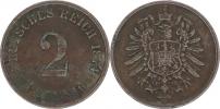 2 Pfennig 1874 H         "R"