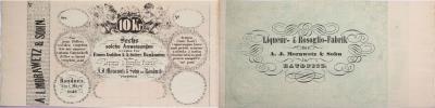 Roudnice (Raudnitz) - 10 kr.C.M. 1.3.1849