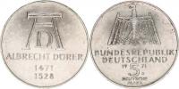 5 DM 1971 D - Dürer           KM 129