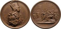 Kraft - medaile na korunovaci ve Frankfurtu 1764/1914