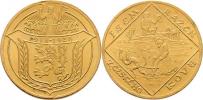 Španiel - čtyřdukátová medaile na 10 let ČSR 1928 -