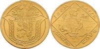 Španiel - čtyřdukátová medaile na 10 let ČSR 1928 -