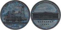 AE medaile na otevření Severozápadní dráhy 1837 -