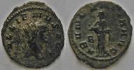 Billon Antoninianus - R: "ABVDANTIA AVG" v poli "B"