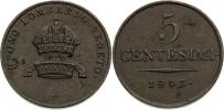 5 Centesimi 1843