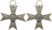 Medaile "Kriegsverdienstkreuz 1939" - bez mečů  II. třída  tobak