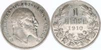 1 Lev 1910            KM 28     Ag 835  5 g   "sbírkový"