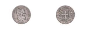 5 Lira 1874 M