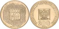 200 Zlotych 1974 - XXX let PRL Ag 625 14