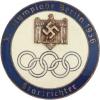Olympijské hry - Berlin 1936 - odznak rozhodčího -