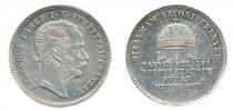 Velký žeton na uherskou korunovaci 8.6.1867 v Budapešti