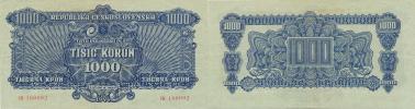 1000 K 1944  sér. CK       2x  SPECIMEN      Baj. 61_přelož.