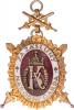 Diplomový odznak Karla IV. - důst. stupeň - 1.třída s