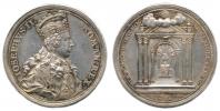 J.L.Oexlein - medaile na korunovaci na římského krále 3.4.1764
