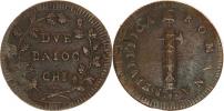 2 Baiocchi b.l. (1799) TM       "R"      KM 7.5