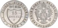 15 Soldi 1802 F - pro Gorici a Gradišku