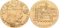 5-dukátová medaile 2016 - 700 let narození Karla IV.