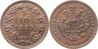 5/10 kr. 1885 b.zn.