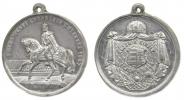 Maďarská medaile na korunovaci v Budíně