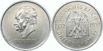 3 RM 1932 A - Goethe          KM 76    kapsle