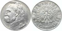 10 Zlotych 1934 - Pilsudski        Y.29; Parchimowicz 124a