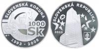 1000 Sk 2008 - rozloučení se slovenskou korunou