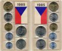 Ročníková sada mincí 1985