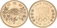 1000 Yen rok 39 (1964) - OH Tokyo 1964 Y. 80 "R" Ag 925 20