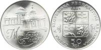 50 Kčs 1991 - Mariánské Lázně       kapsle