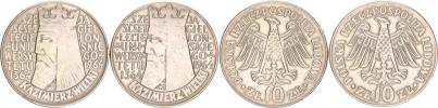 10 Zlotych 1964 - Kazimír Velký