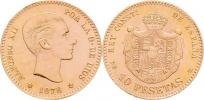 10 Peseta 1878/1962 DE-M - novoražba