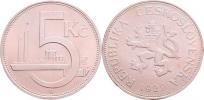 5 Koruna 1929 - dvě různé varianty vlnovek na hraně