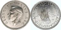 5 Shillings 1952 - 300. výr. Cape Town         KM 41    Ag 500  2