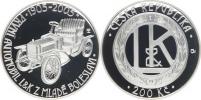 200 Kč 2005 - automobil Laurin a Klement          orig.etue